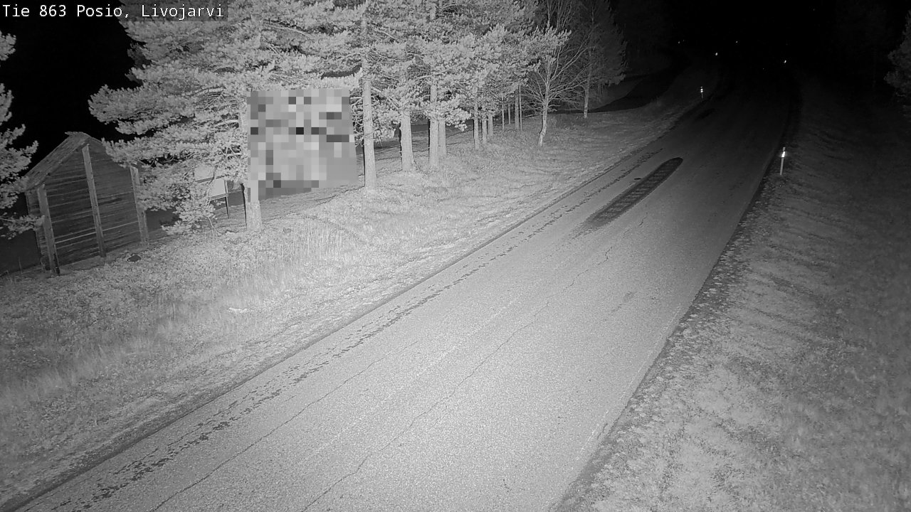 Kelikamerat Kuva Tie 863 Livojärvi, Posio, Lappi