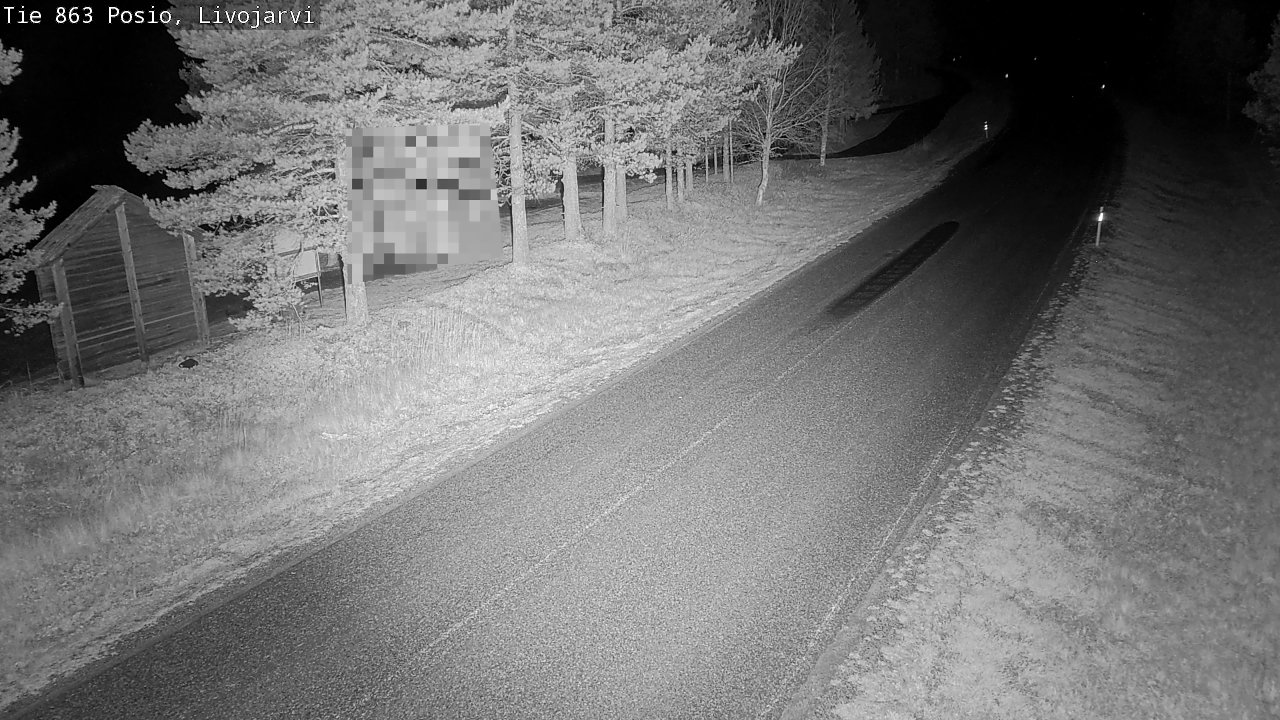 Kelikamerat Kuva Tie 863 Livojärvi, Posio, Lappi