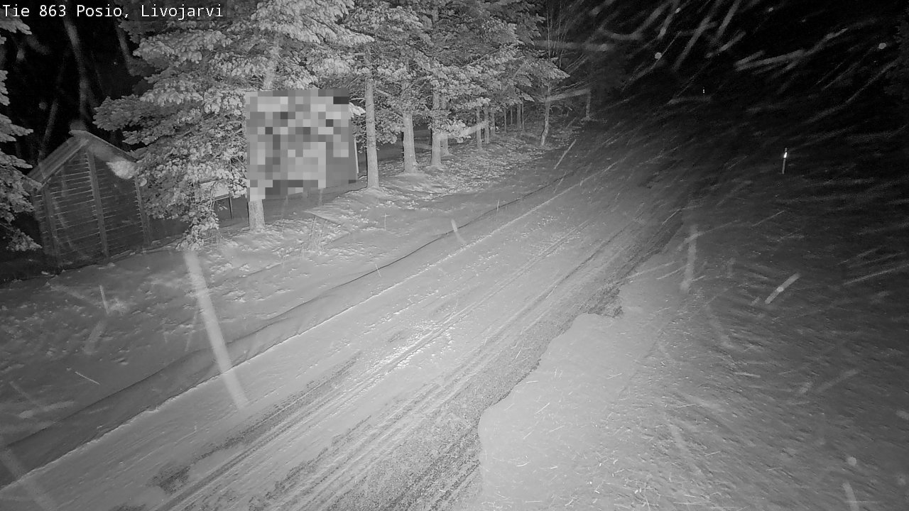 Kelikamerat Kuva Tie 863 Livojärvi, Posio, Lappi