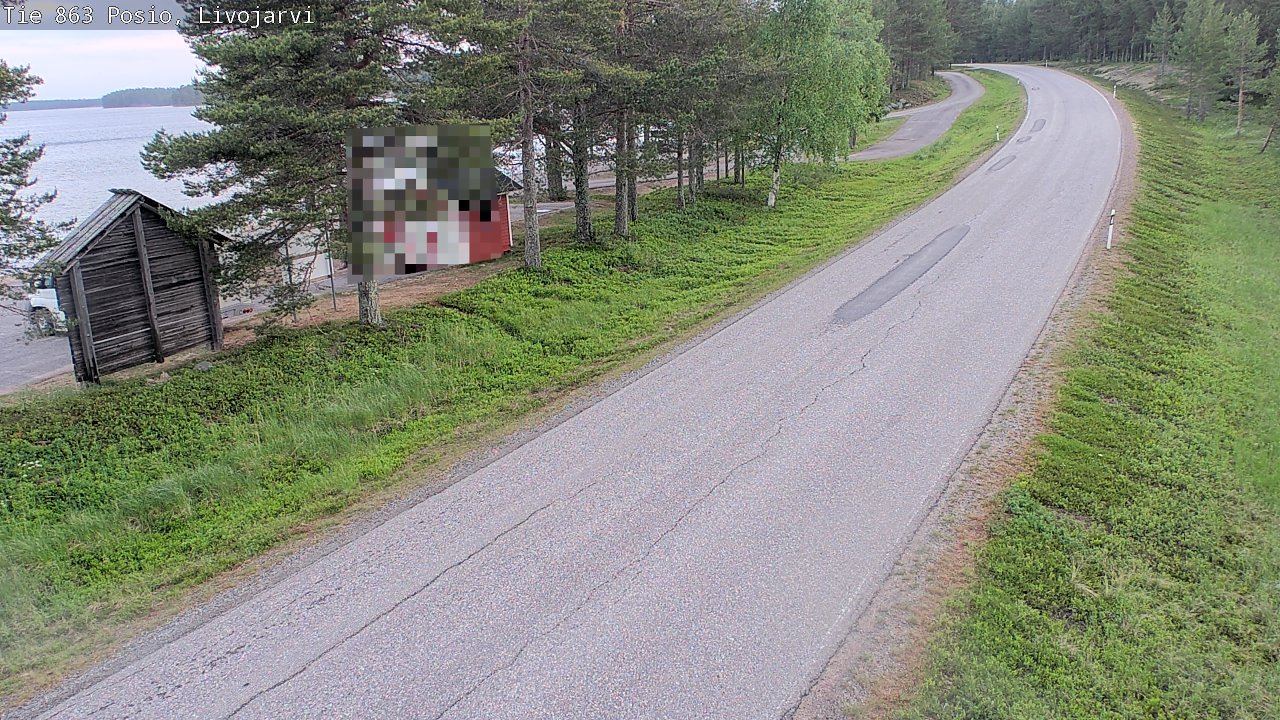 Kelikamerat Kuva Tie 863 Livojärvi, Posio, Lappi