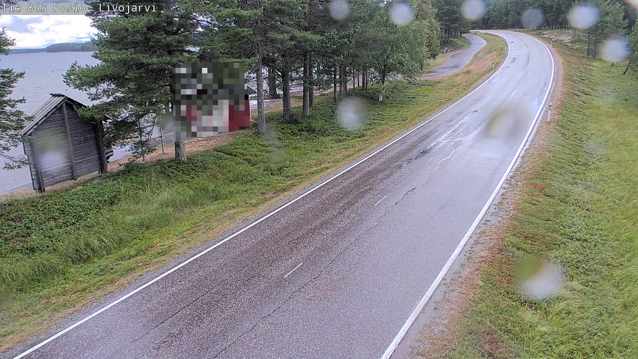 Kelikamerat Kuva Tie 863 Livojärvi, Posio, Lappi