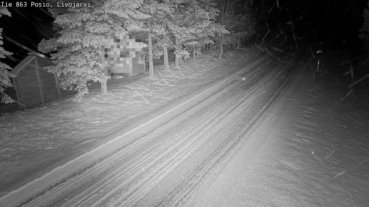 Kelikamerat Kuva Tie 863 Livojärvi, Posio, Lappi