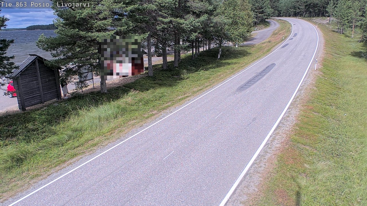 Kelikamerat Kuva Tie 863 Livojärvi, Posio, Lappi