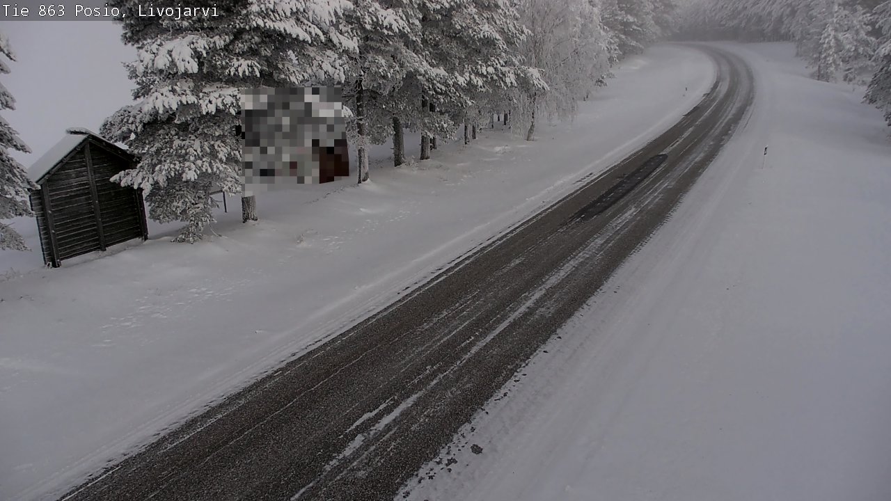 Kelikamerat Kuva Tie 863 Livojärvi, Posio, Lappi