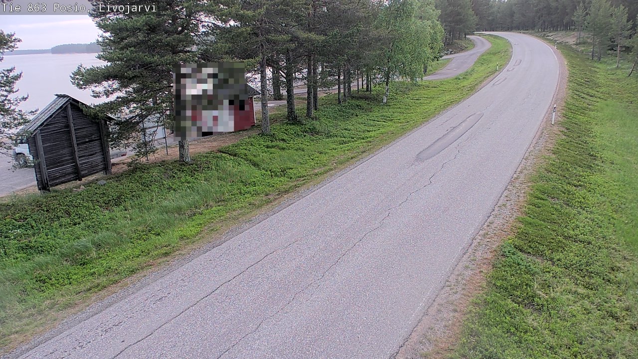 Kelikamerat Kuva Tie 863 Livojärvi, Posio, Lappi