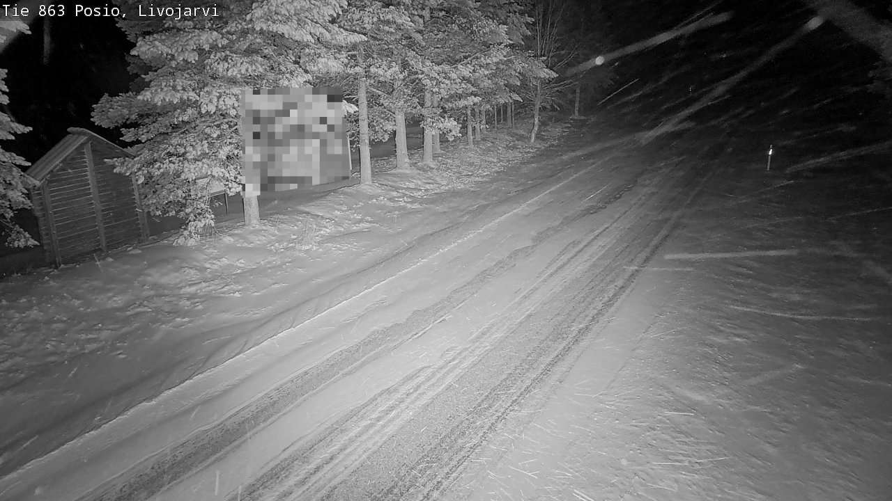 Kelikamerat Kuva Tie 863 Livojärvi, Posio, Lappi