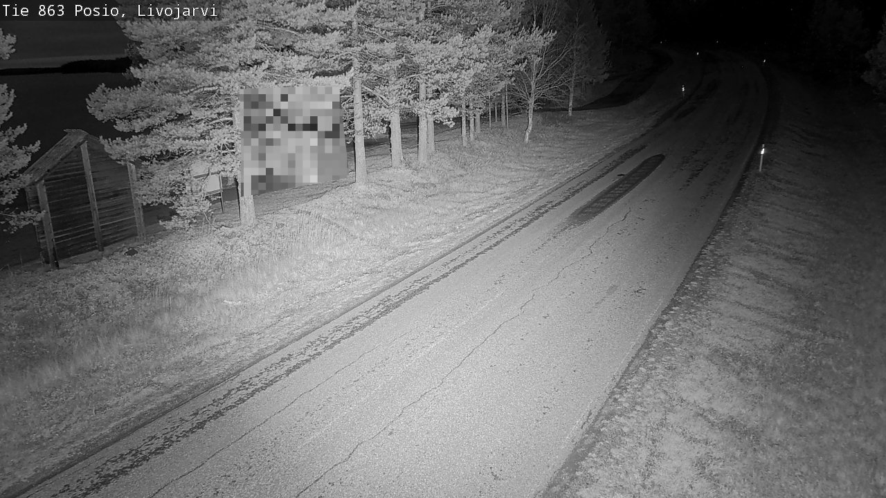 Kelikamerat Kuva Tie 863 Livojärvi, Posio, Lappi