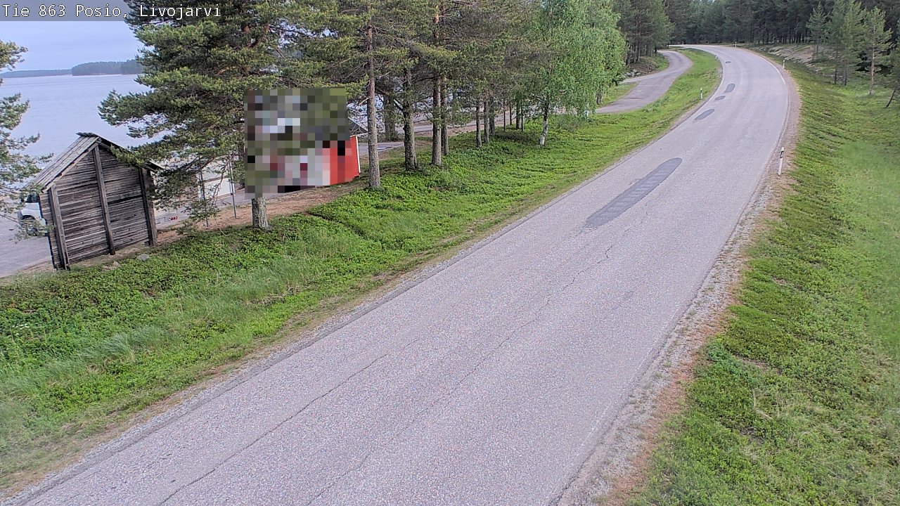 Kelikamerat Kuva Tie 863 Livojärvi, Posio, Lappi