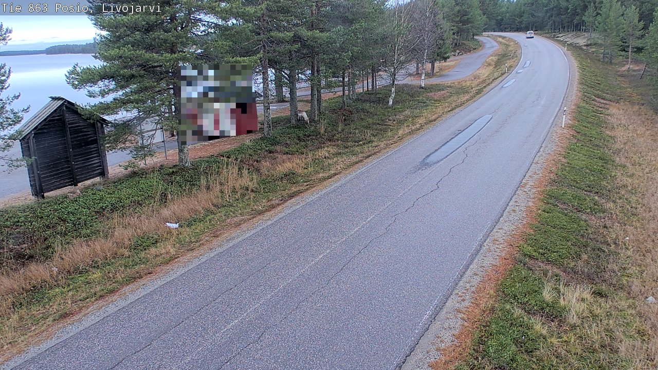 Kelikamerat Kuva Tie 863 Livojärvi, Posio, Lappi