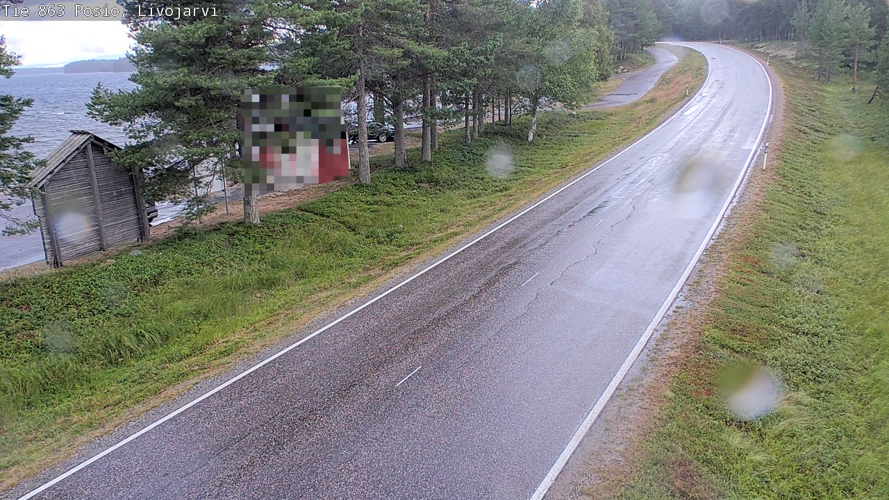 Kelikamerat Kuva Tie 863 Livojärvi, Posio, Lappi