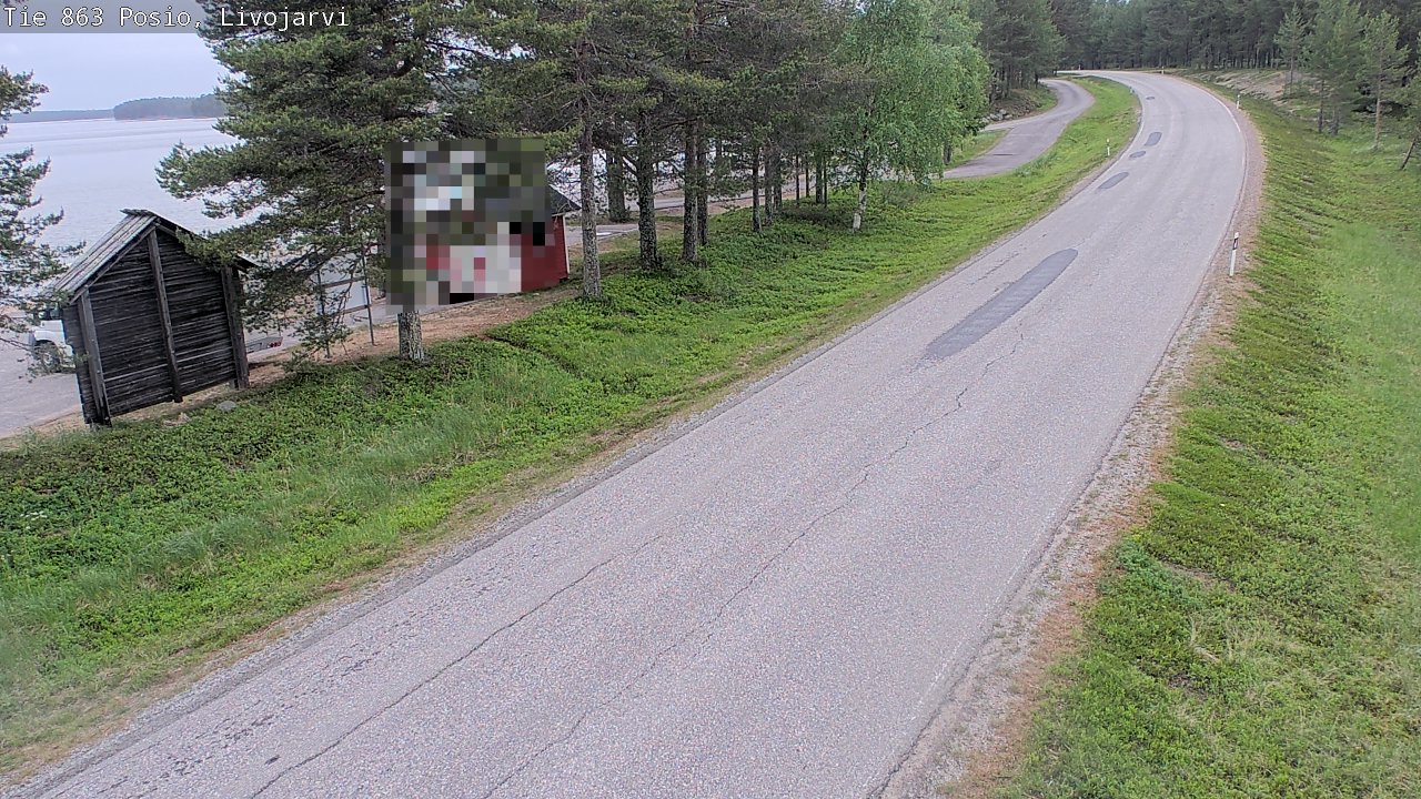 Kelikamerat Kuva Tie 863 Livojärvi, Posio, Lappi