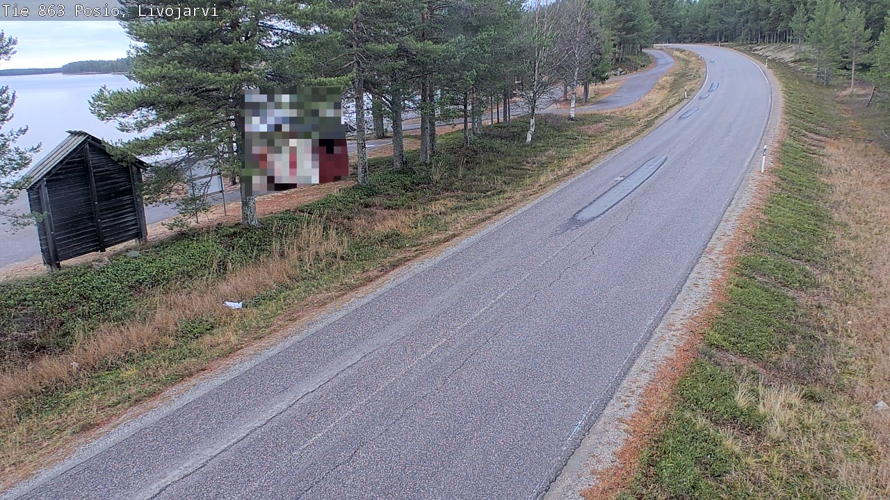 Kelikamerat Kuva Tie 863 Livojärvi, Posio, Lappi