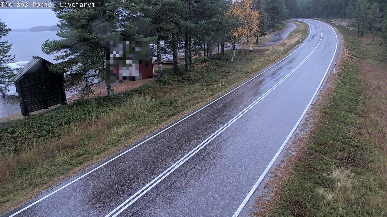 Kelikamerat Kuva Tie 863 Livojärvi, Posio, Lappi