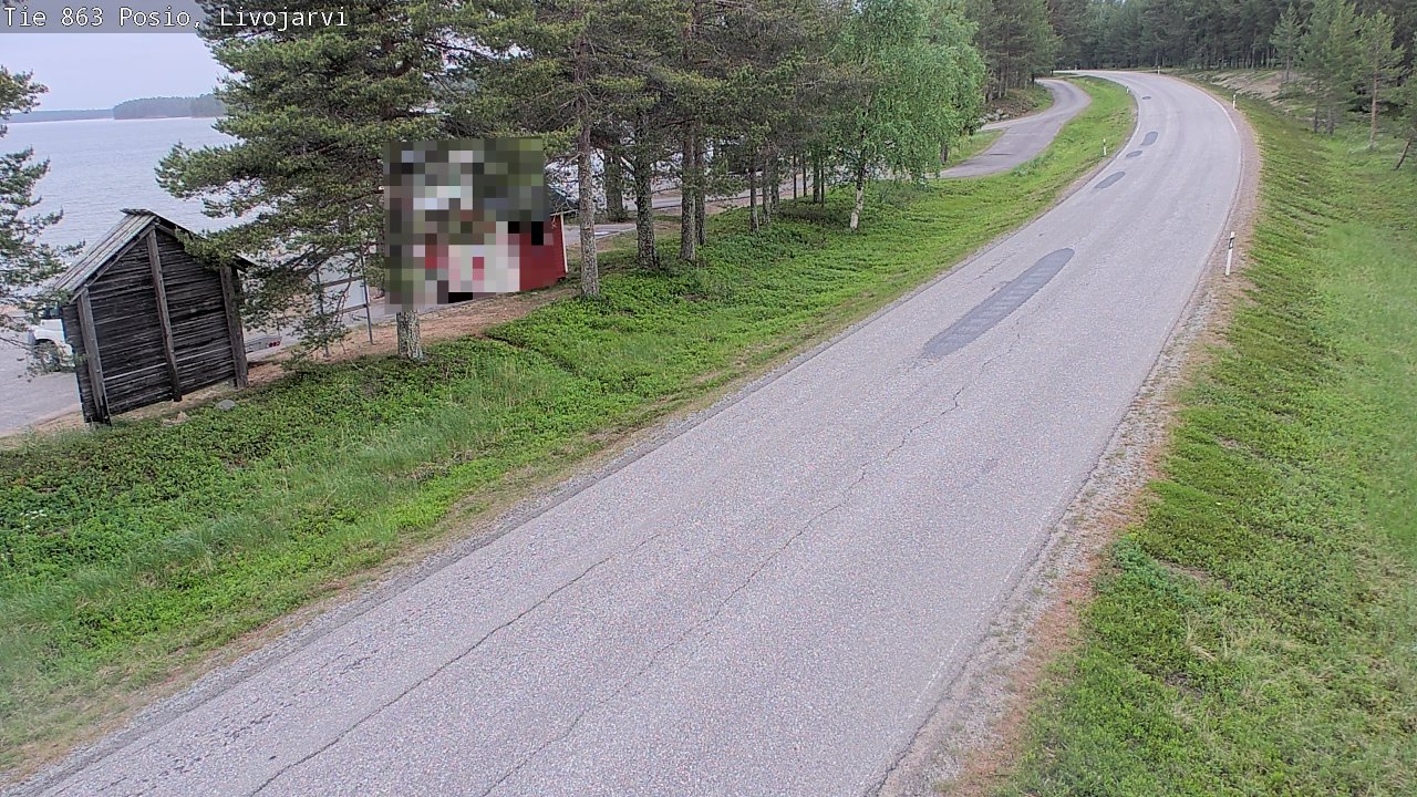 Kelikamerat Kuva Tie 863 Livojärvi, Posio, Lappi