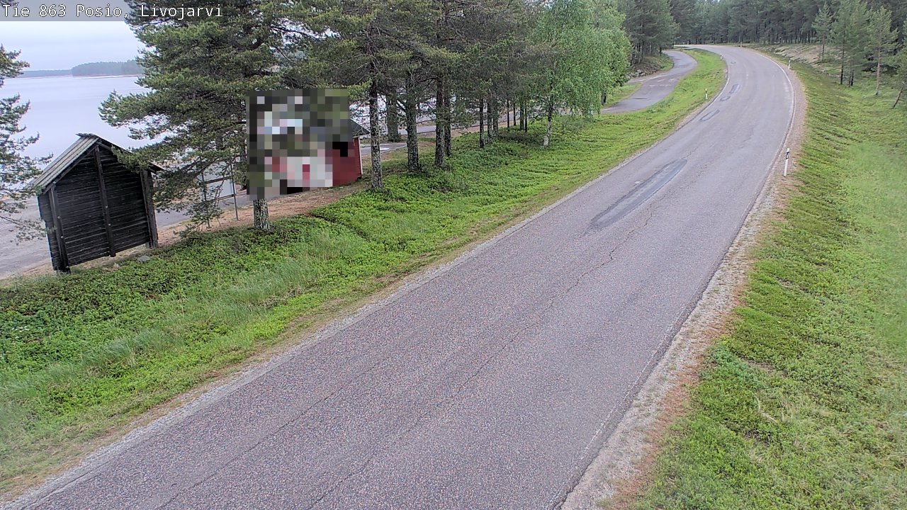 Kelikamerat Kuva Tie 863 Livojärvi, Posio, Lappi
