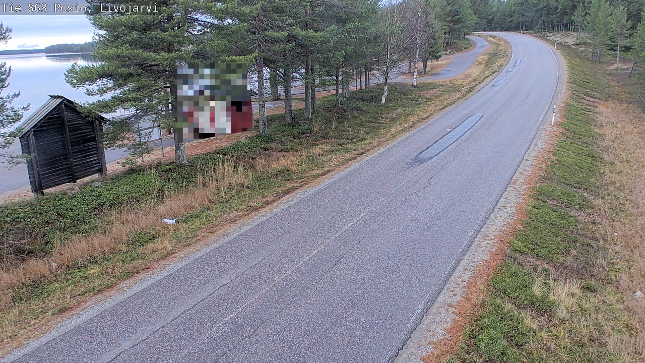 Kelikamerat Kuva Tie 863 Livojärvi, Posio, Lappi