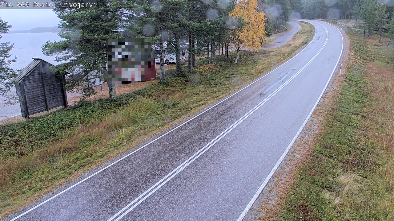 Kelikamerat Kuva Tie 863 Livojärvi, Posio, Lappi