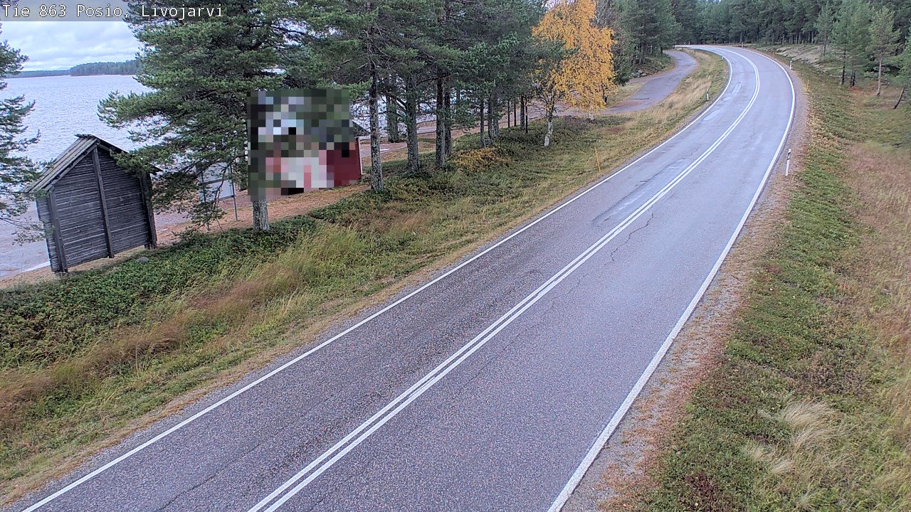 Kelikamerat Kuva Tie 863 Livojärvi, Posio, Lappi
