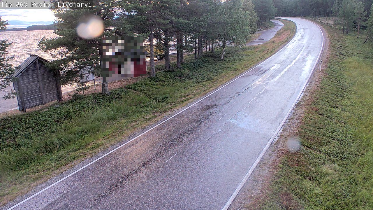 Kelikamerat Kuva Tie 863 Livojärvi, Posio, Lappi