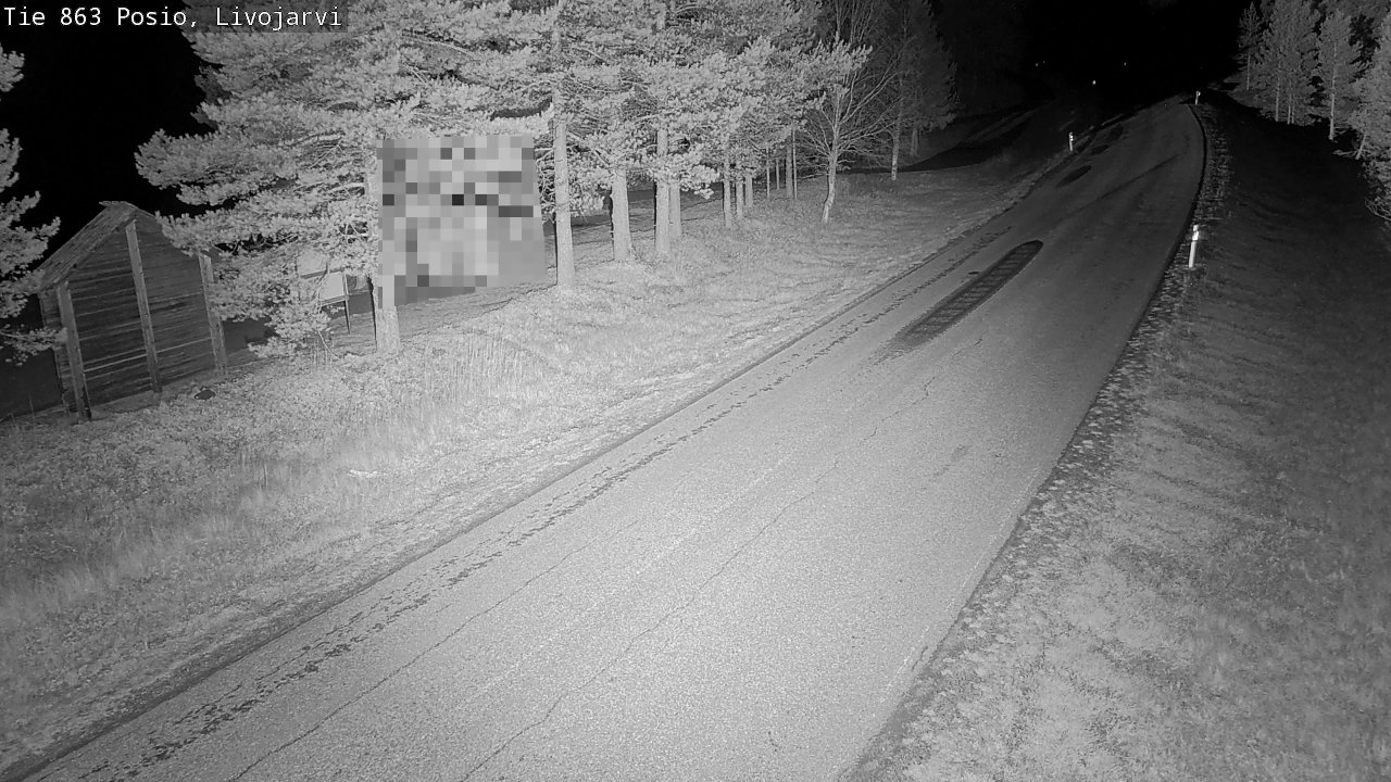 Kelikamerat Kuva Tie 863 Livojärvi, Posio, Lappi