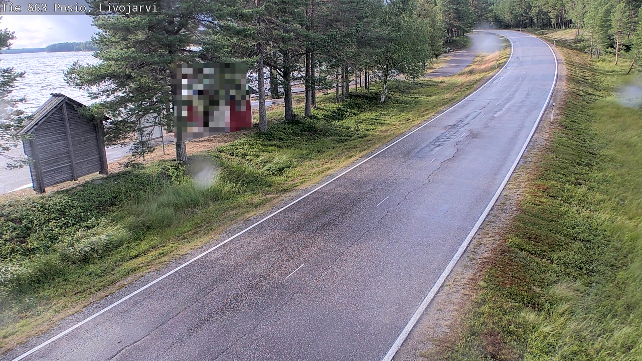Kelikamerat Kuva Tie 863 Livojärvi, Posio, Lappi