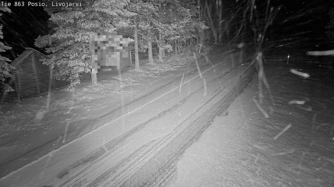 Kelikamerat Kuva Tie 863 Livojärvi, Posio, Lappi