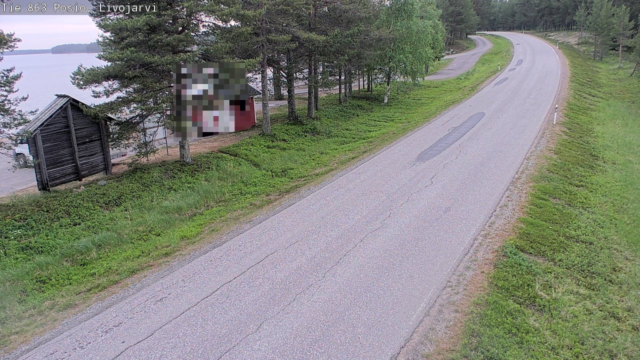 Kelikamerat Kuva Tie 863 Livojärvi, Posio, Lappi