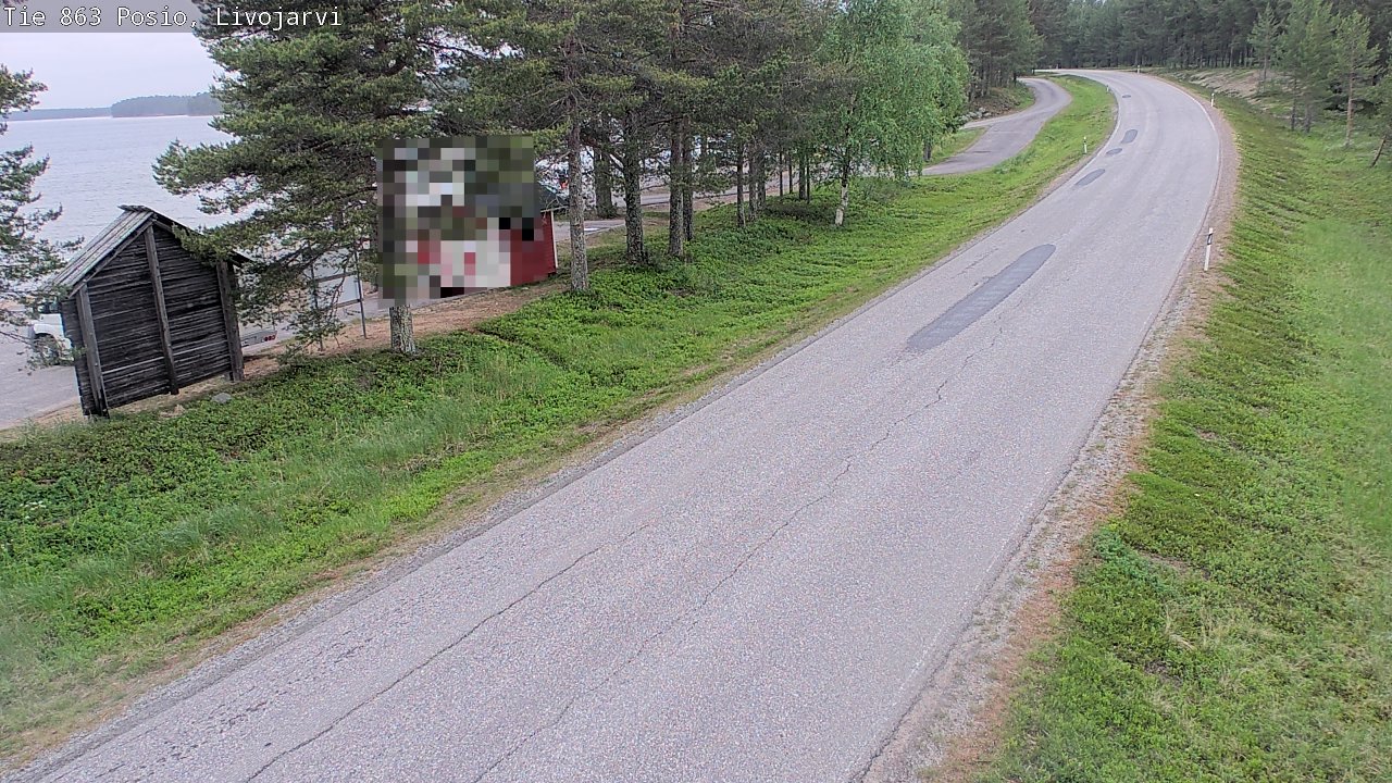 Kelikamerat Kuva Tie 863 Livojärvi, Posio, Lappi
