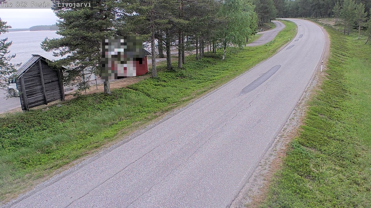 Kelikamerat Kuva Tie 863 Livojärvi, Posio, Lappi