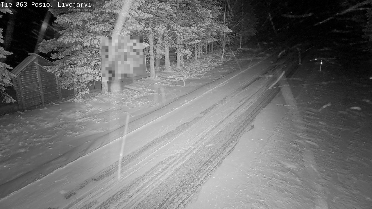 Kelikamerat Kuva Tie 863 Livojärvi, Posio, Lappi