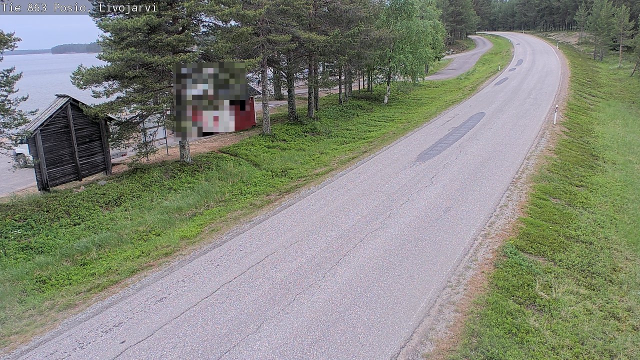Kelikamerat Kuva Tie 863 Livojärvi, Posio, Lappi