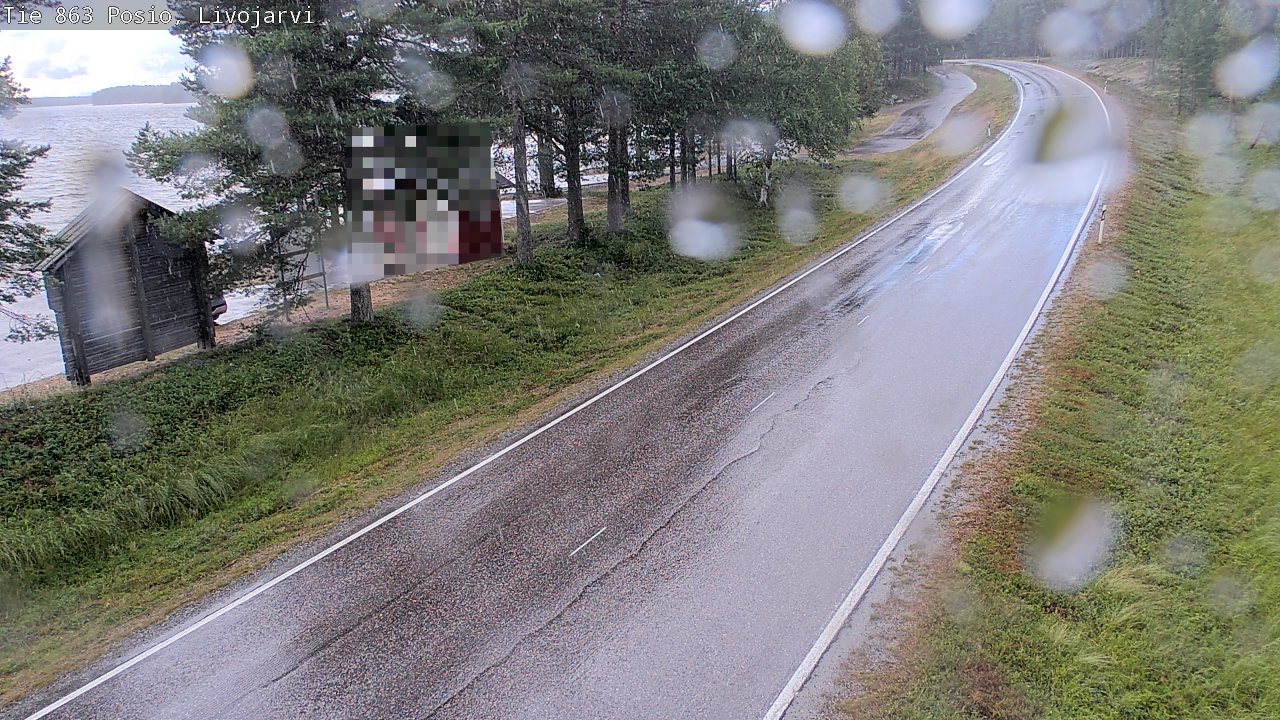Kelikamerat Kuva Tie 863 Livojärvi, Posio, Lappi