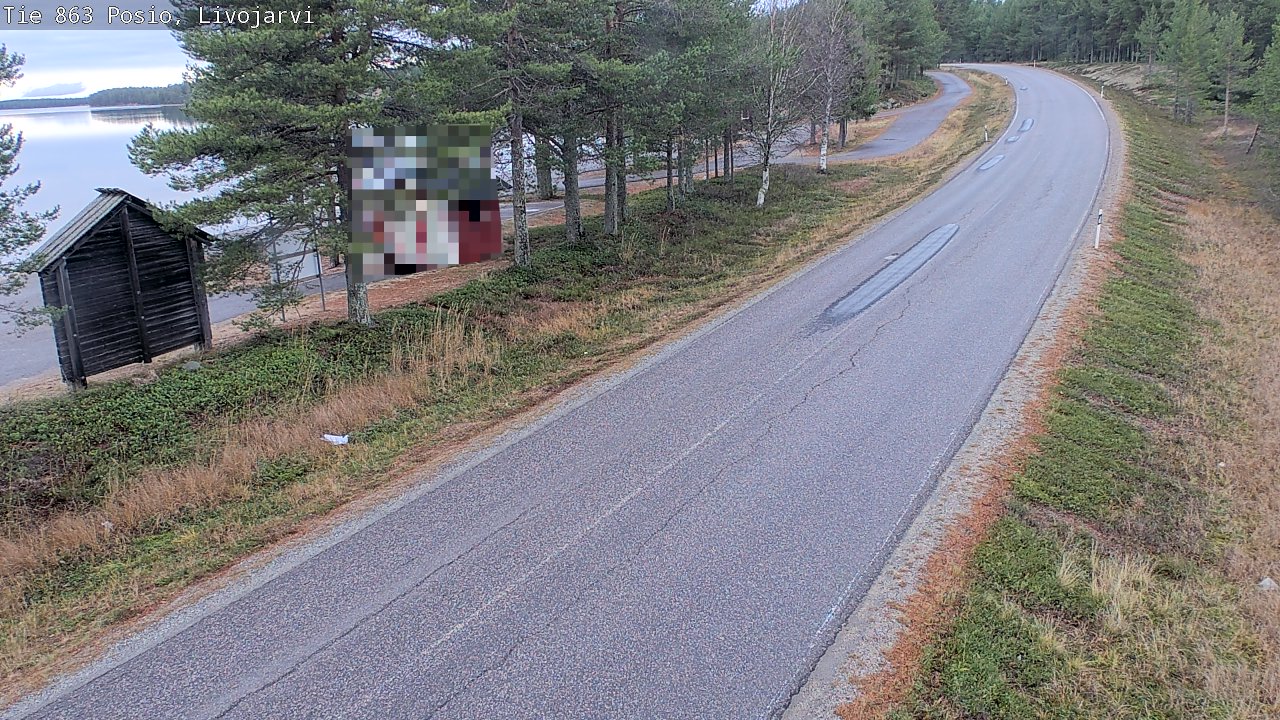 Kelikamerat Kuva Tie 863 Livojärvi, Posio, Lappi
