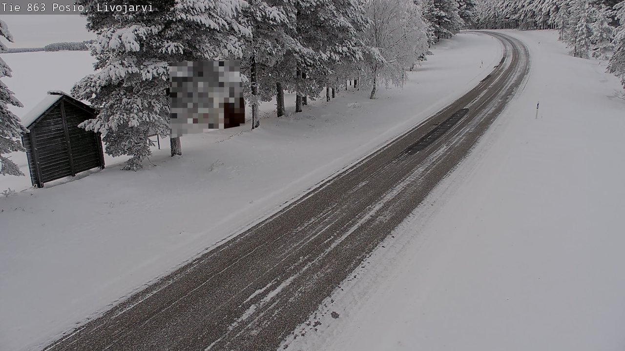 Kelikamerat Kuva Tie 863 Livojärvi, Posio, Lappi
