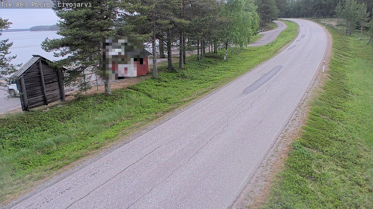 Kelikamerat Kuva Tie 863 Livojärvi, Posio, Lappi
