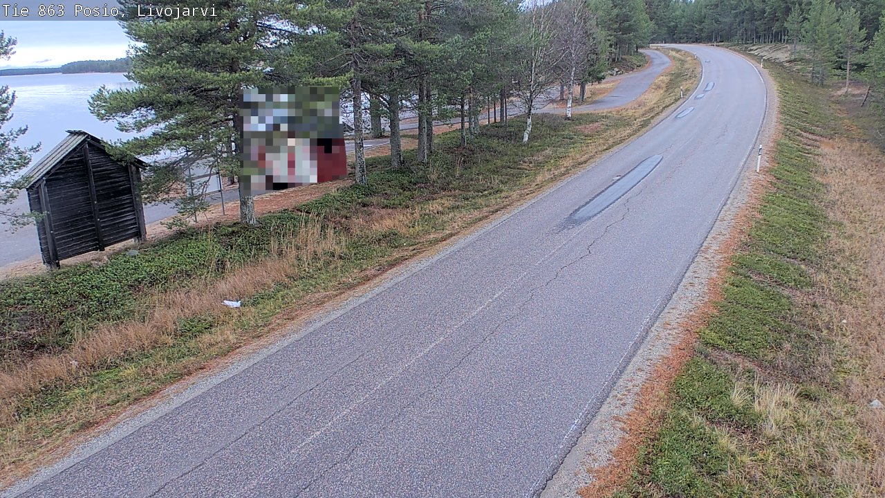 Kelikamerat Kuva Tie 863 Livojärvi, Posio, Lappi