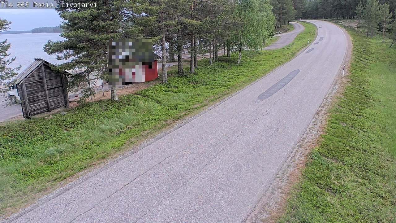 Kelikamerat Kuva Tie 863 Livojärvi, Posio, Lappi