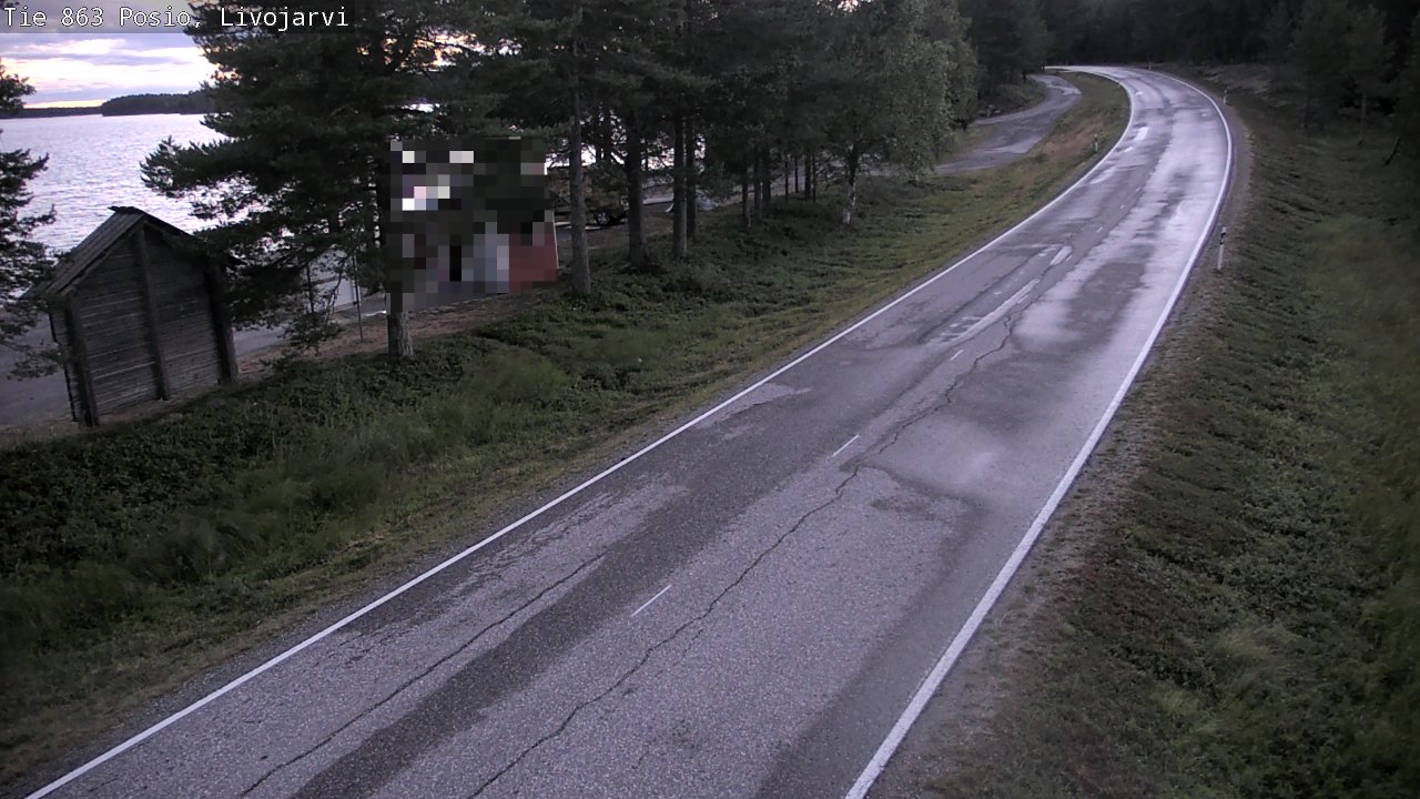 Kelikamerat Kuva Tie 863 Livojärvi, Posio, Lappi
