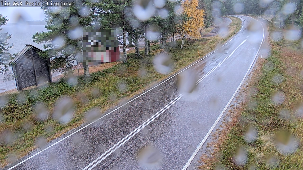 Kelikamerat Kuva Tie 863 Livojärvi, Posio, Lappi