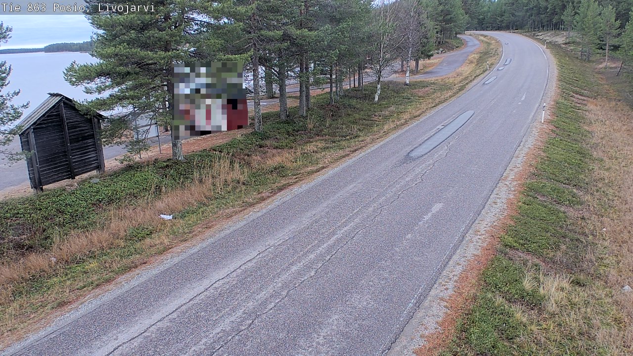Kelikamerat Kuva Tie 863 Livojärvi, Posio, Lappi