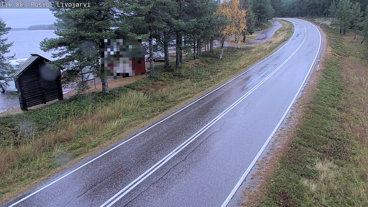 Kelikamerat Kuva Tie 863 Livojärvi, Posio, Lappi