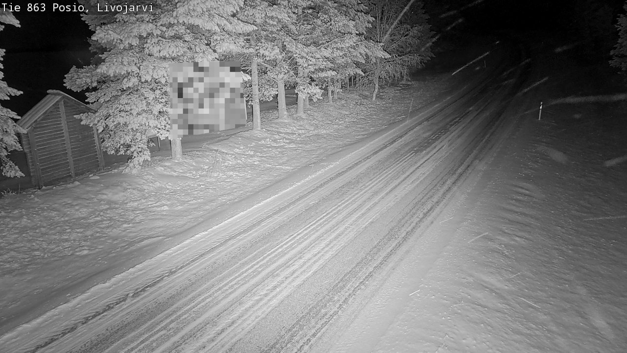 Kelikamerat Kuva Tie 863 Livojärvi, Posio, Lappi