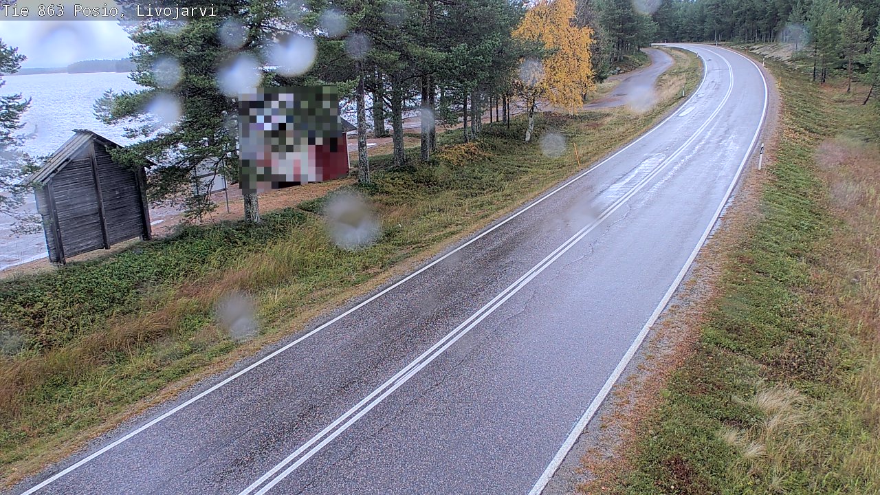 Kelikamerat Kuva Tie 863 Livojärvi, Posio, Lappi