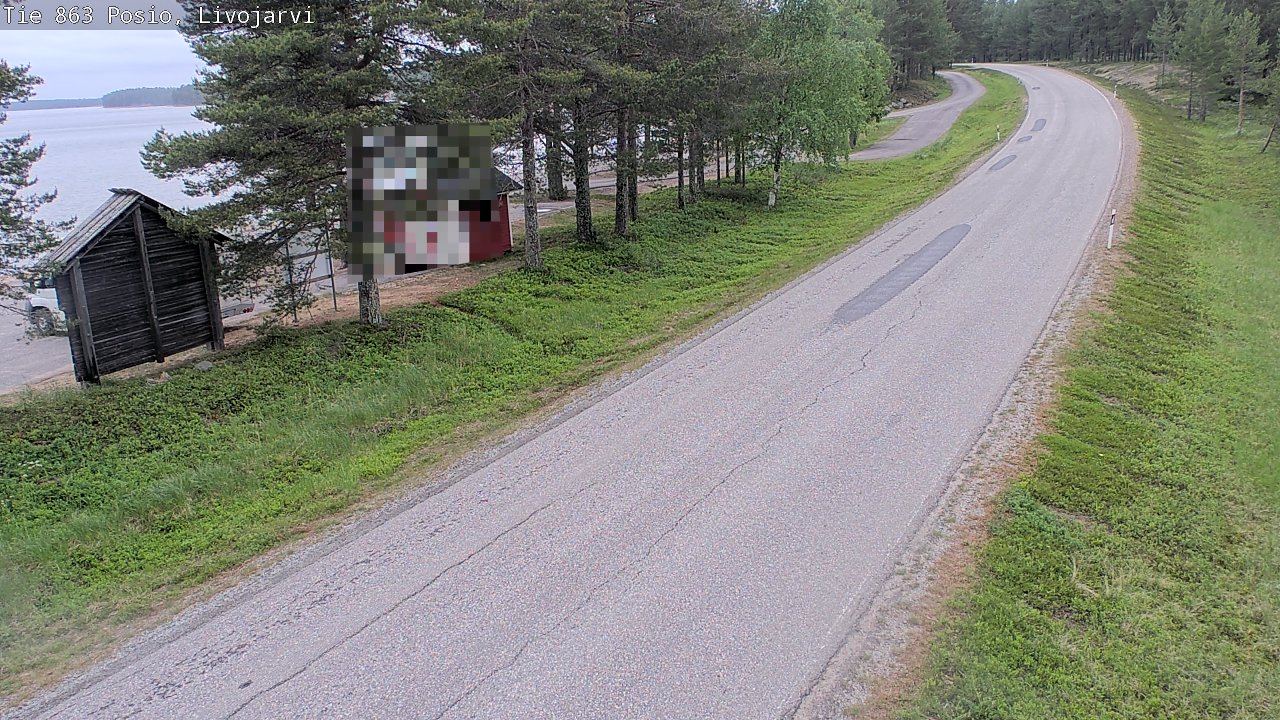 Kelikamerat Kuva Tie 863 Livojärvi, Posio, Lappi
