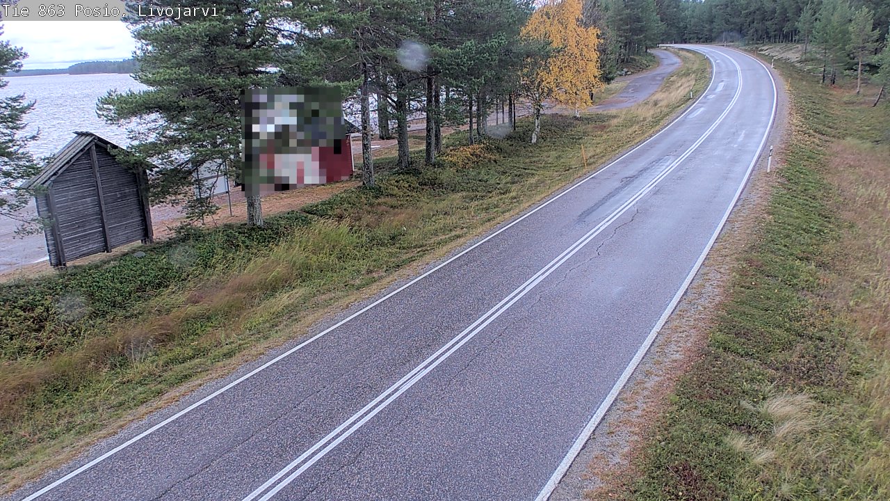 Kelikamerat Kuva Tie 863 Livojärvi, Posio, Lappi