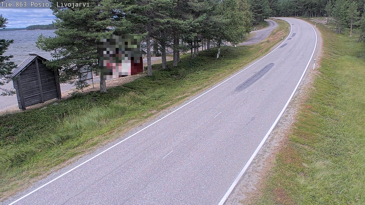 Kelikamerat Kuva Tie 863 Livojärvi, Posio, Lappi