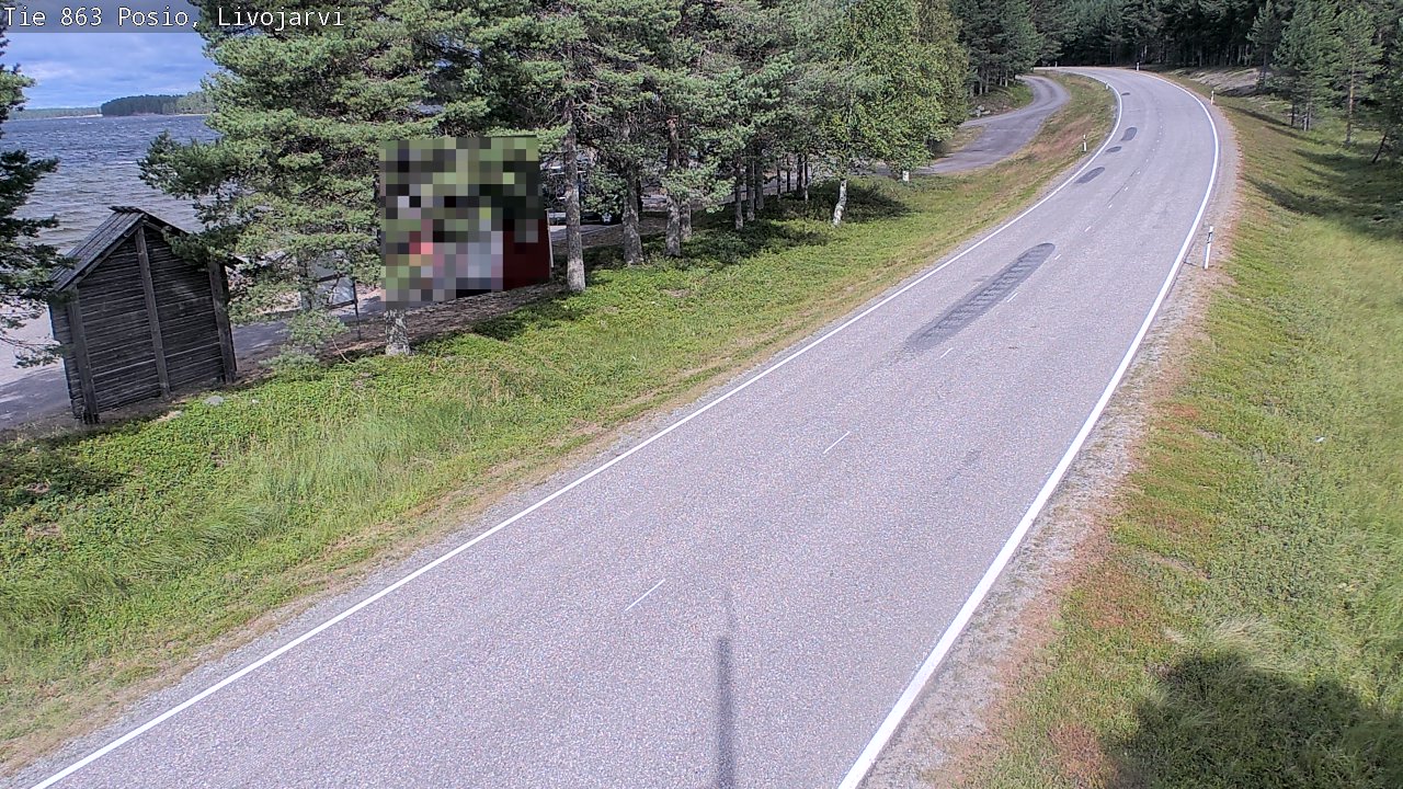 Kelikamerat Kuva Tie 863 Livojärvi, Posio, Lappi