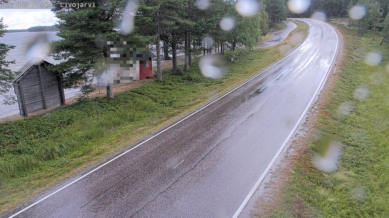 Kelikamerat Kuva Tie 863 Livojärvi, Posio, Lappi
