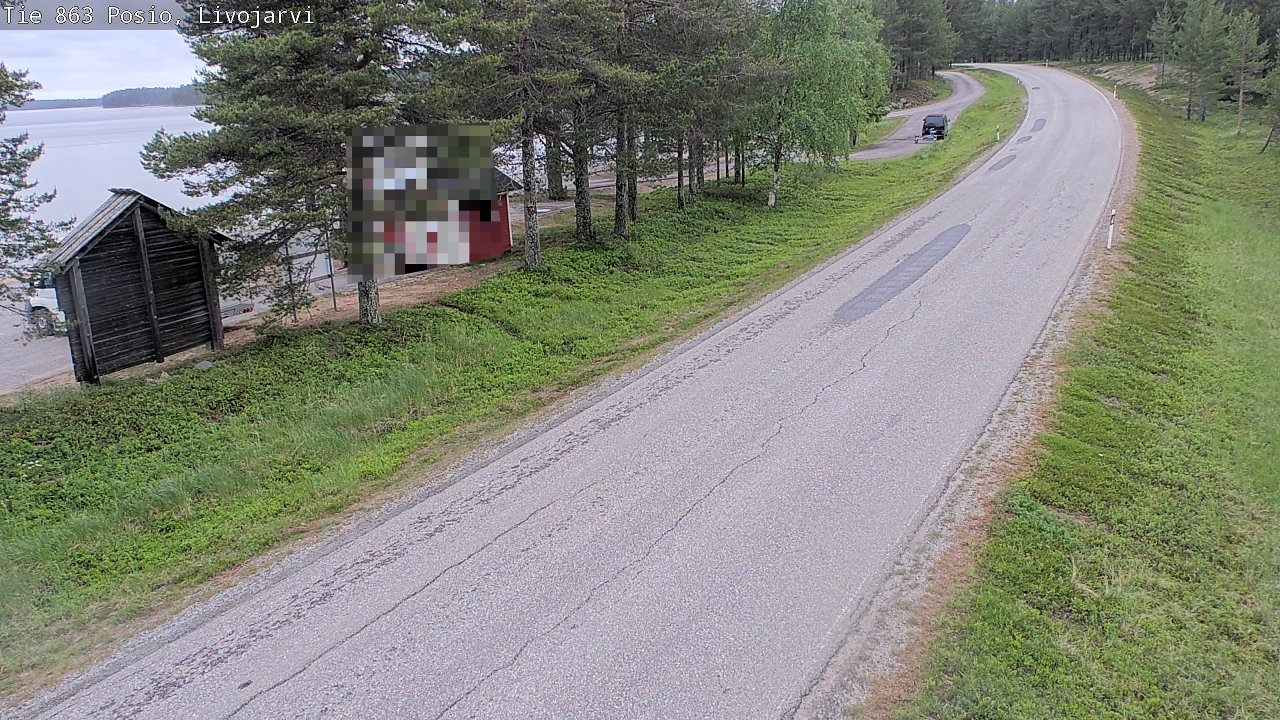 Kelikamerat Kuva Tie 863 Livojärvi, Posio, Lappi