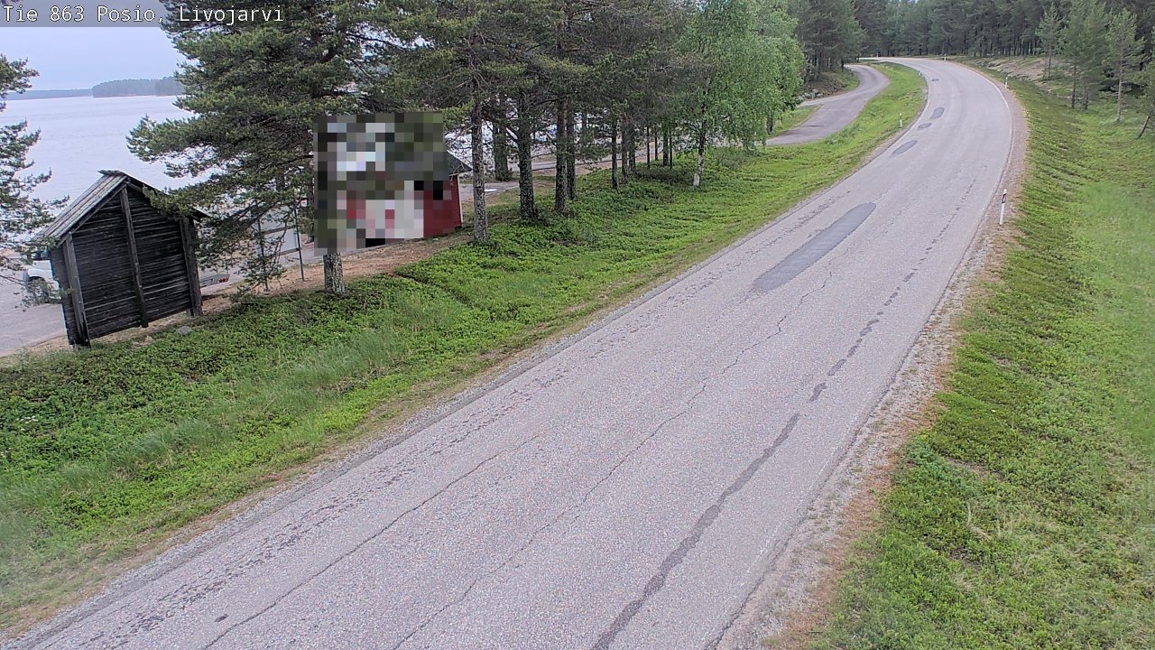 Kelikamerat Kuva Tie 863 Livojärvi, Posio, Lappi